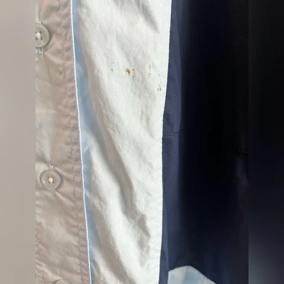 Plan C Light Blue Shirt Dress. Size M - Picture 7 of 14